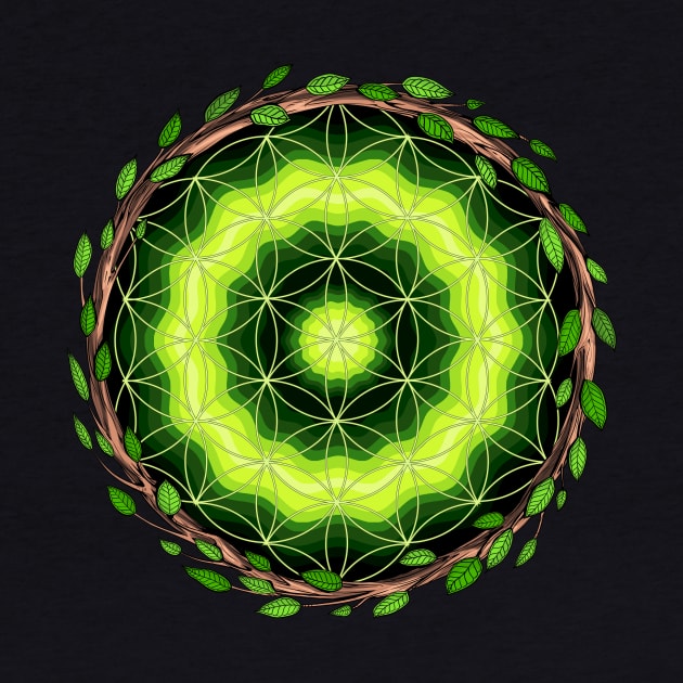 Ayahuasca Sacred Geometry by underheaven